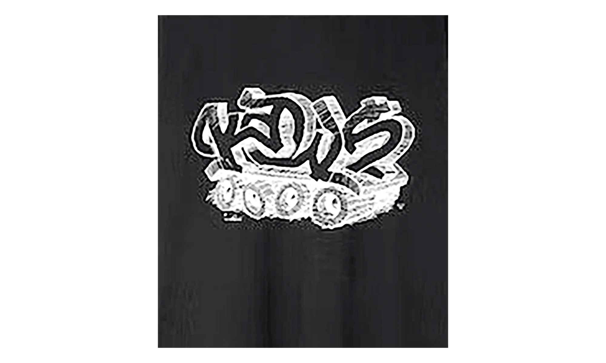 Uniqlo Wordmark Tee "Black" KAWS202488