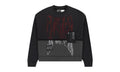 Diffused Collegiate Crewneck "Black" SP5der245