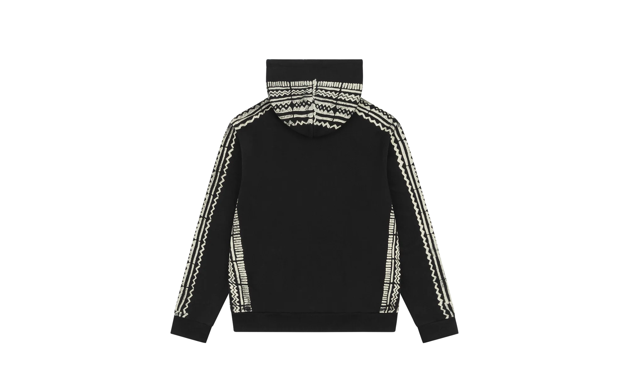 Mudcloth Hoodie "Black" DT341
