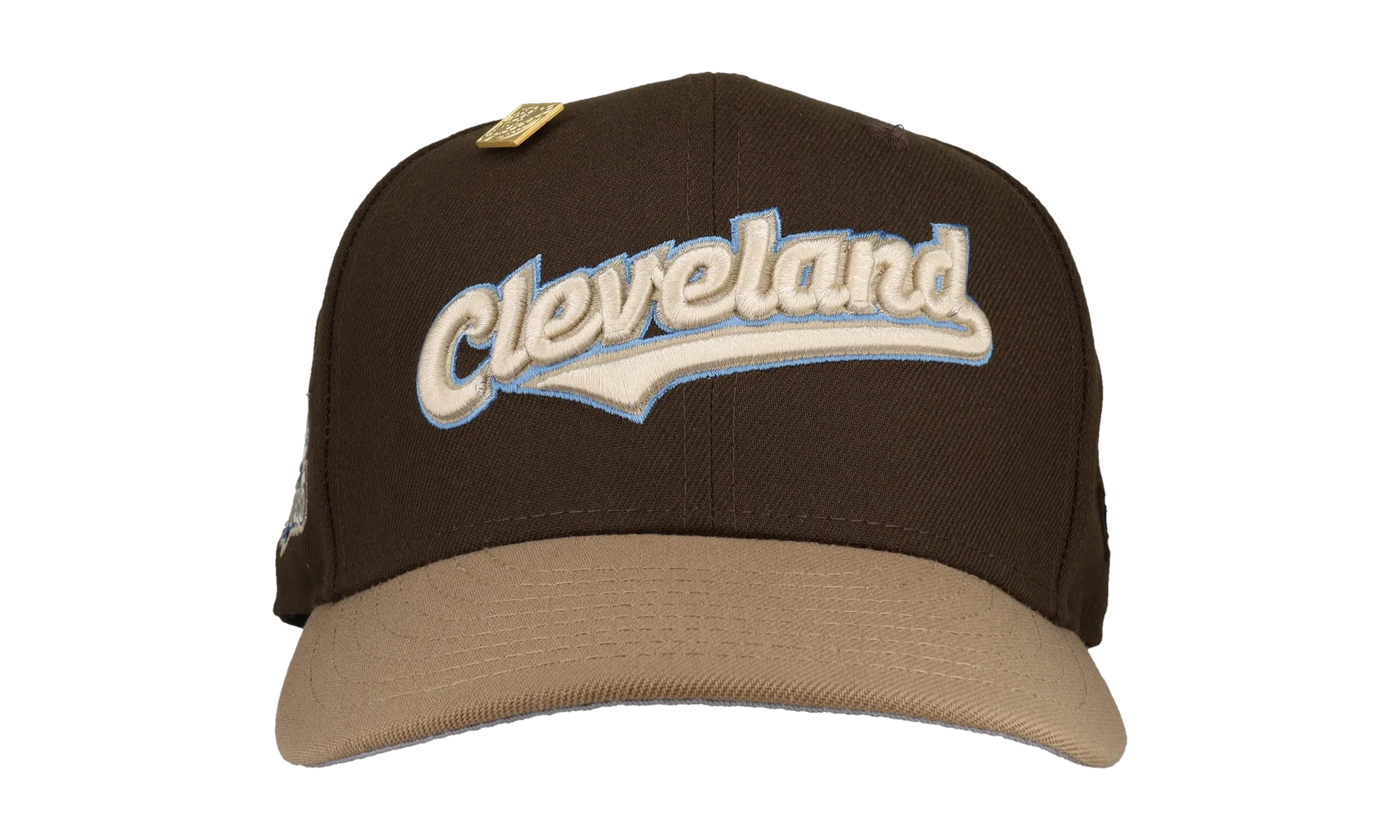 59FIFTY Cleveland Indians 1995 Champions Fitted Hat "Walnut / Tan" 123451300785