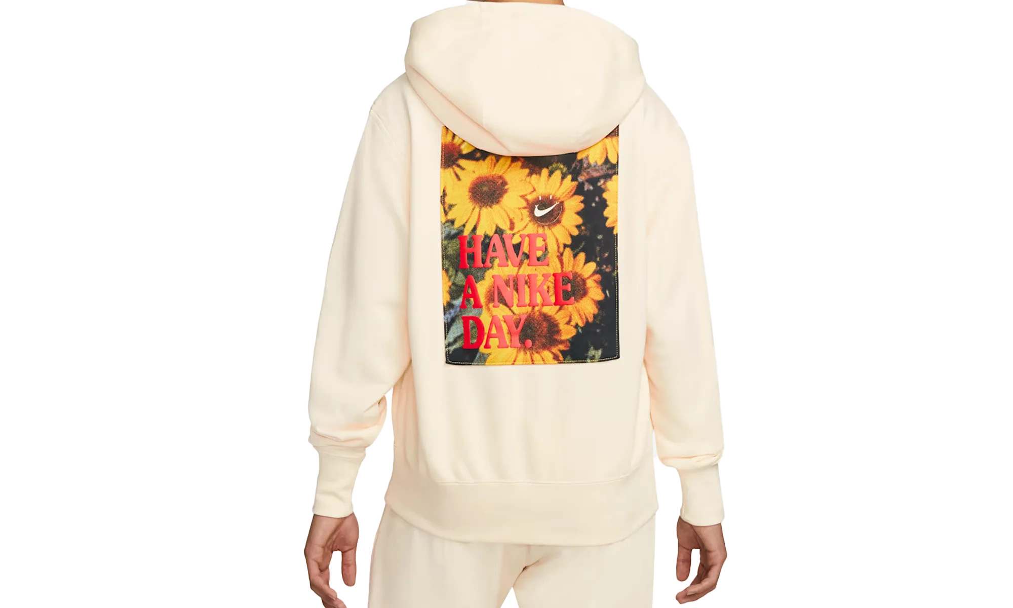 Sportswear French Terry Pullover Hoodie "Sunflower - Coconut Milk / Black" DM4994 113