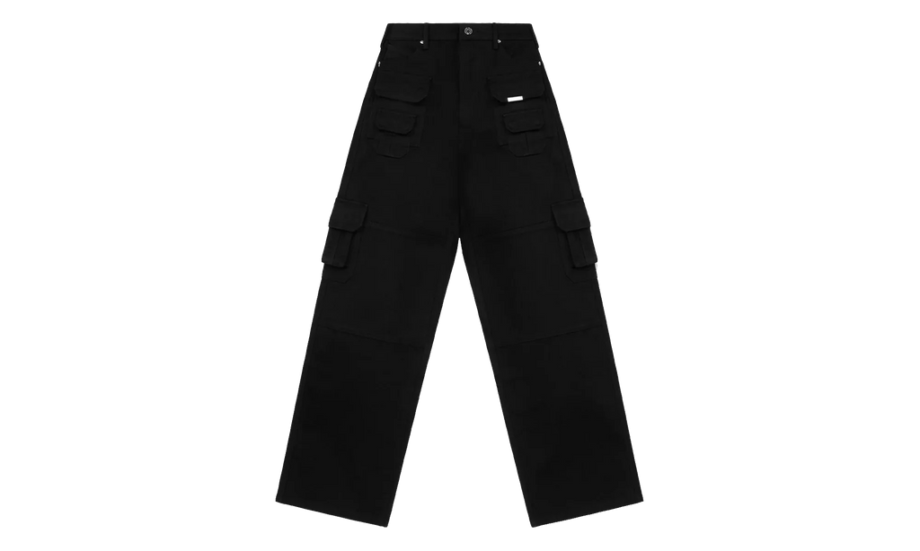 Roman Denim Cargo Pants "Black" MF24D836 B1280BBLCK