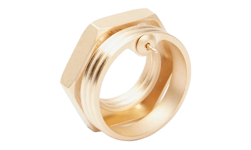 Bolt & Nut Cutout Earring "GOLD" SM0VG0022SV0272950