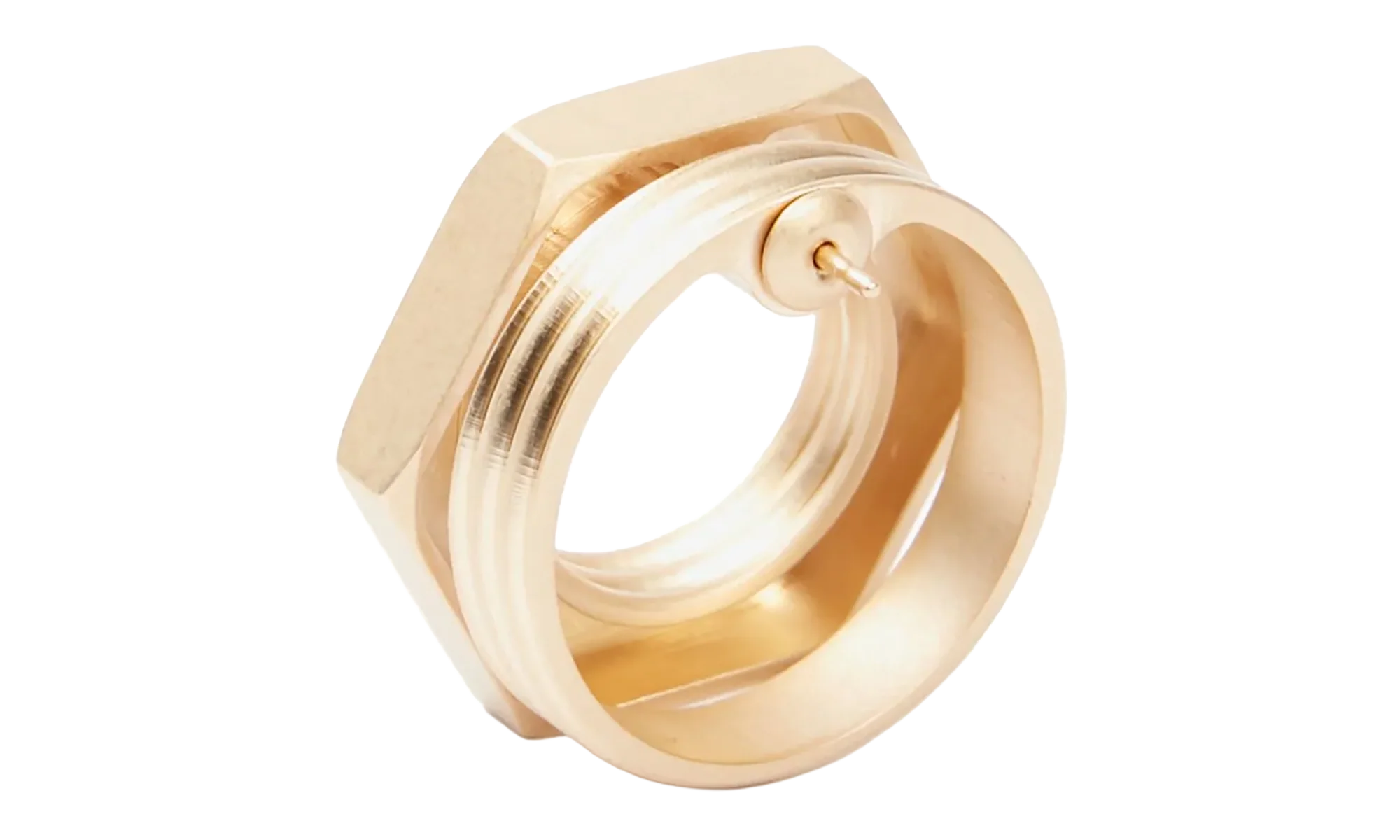 Bolt & Nut Cutout Earring "GOLD" SM0VG0022SV0272950