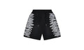 Graphic Sweatshorts "Black" 10062646
