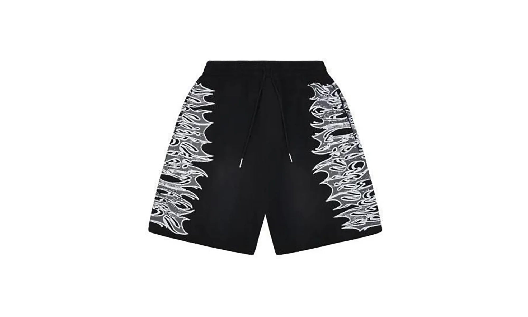 Graphic Sweatshorts "Black" 10062646