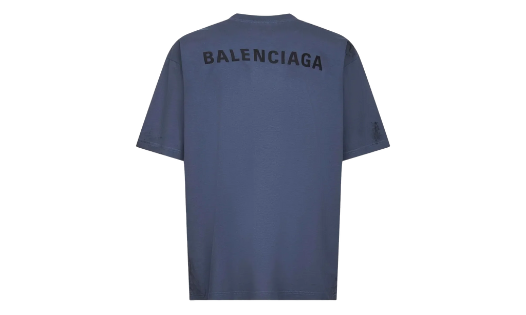 Medium Fit T-Shirt "Faded Dark Blue / Black" 764235 TTVF9 3364