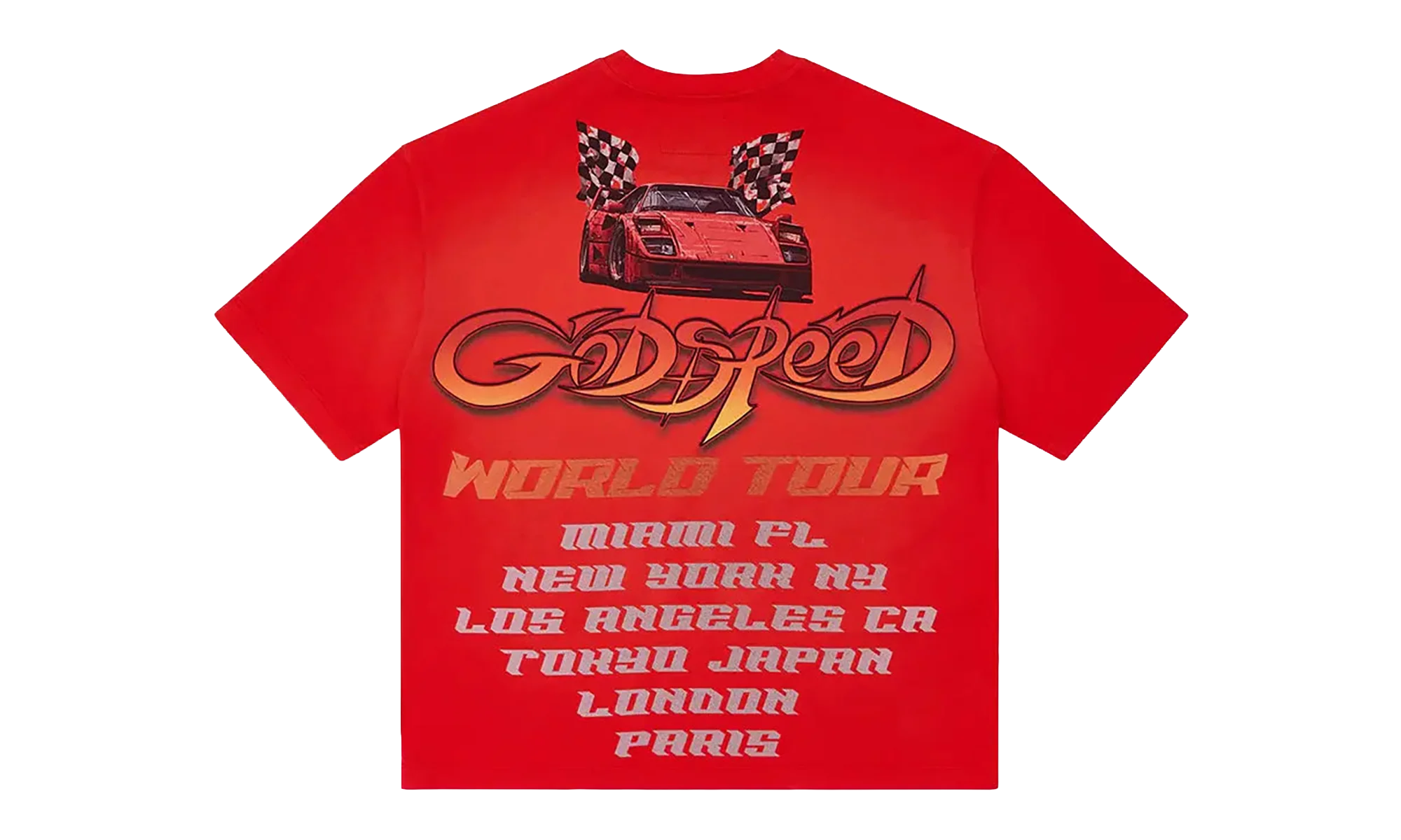 South Beach Drive Miami Superrun Tee "Red" GS111