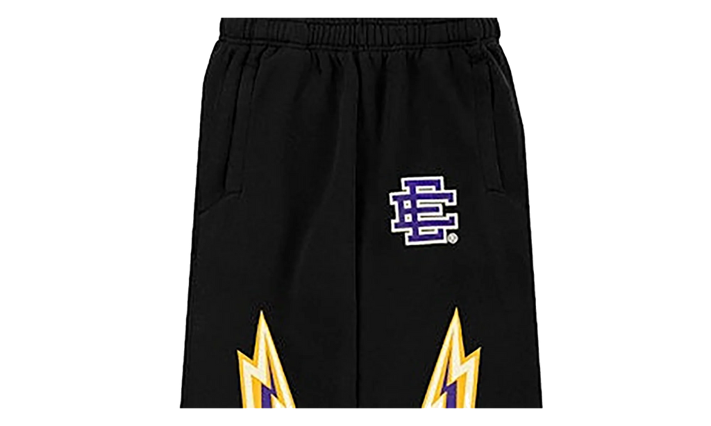 EE BASIC SWEATPANT "SS24 - Black/Purple" EE545