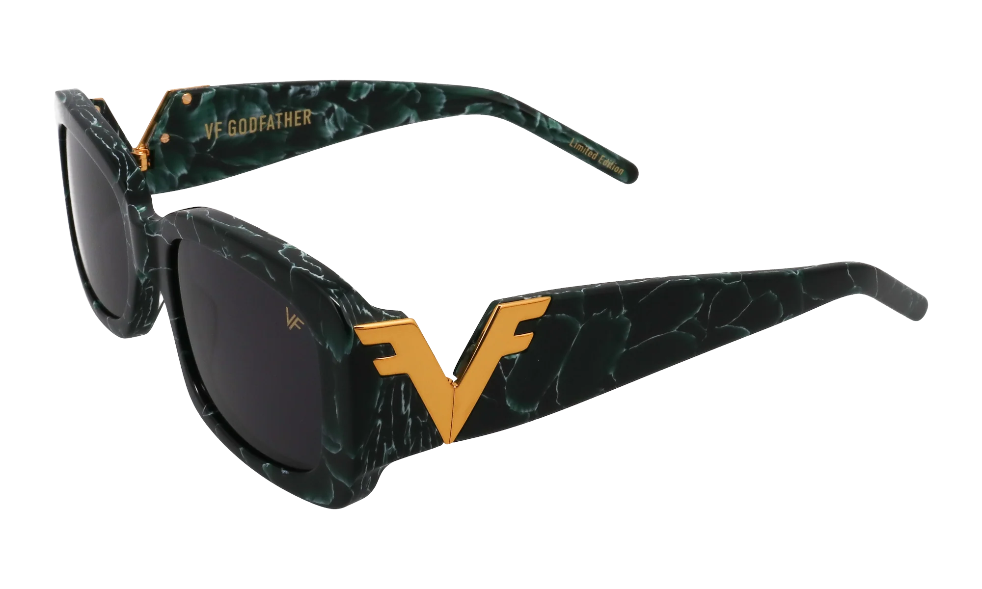 Godfather Marble Limited Edition Acetate "Green Marble / Black" GDGD2 0006 52A4