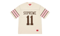 Studded S/S Football Top "SS26 - Cream" SU27034