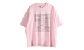Fuck Everything T-Shirt "Pink" ME76TR210PX PINK