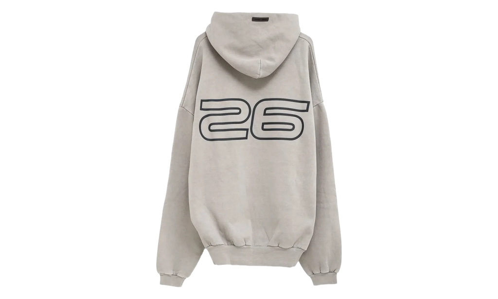 Heavy Fleece 90s Hoodie "Smoke Grey" 192HO256561F