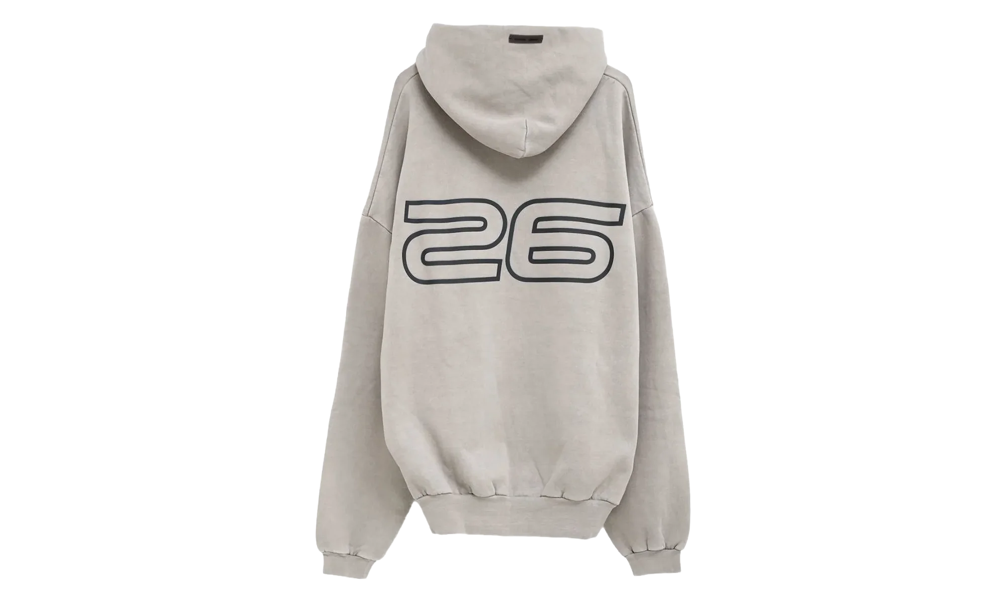 Heavy Fleece 90s Hoodie "Smoke Grey" 192HO256561F
