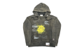 Distressed Smiley Face Hoodie "Black" A09HD551 BLACK