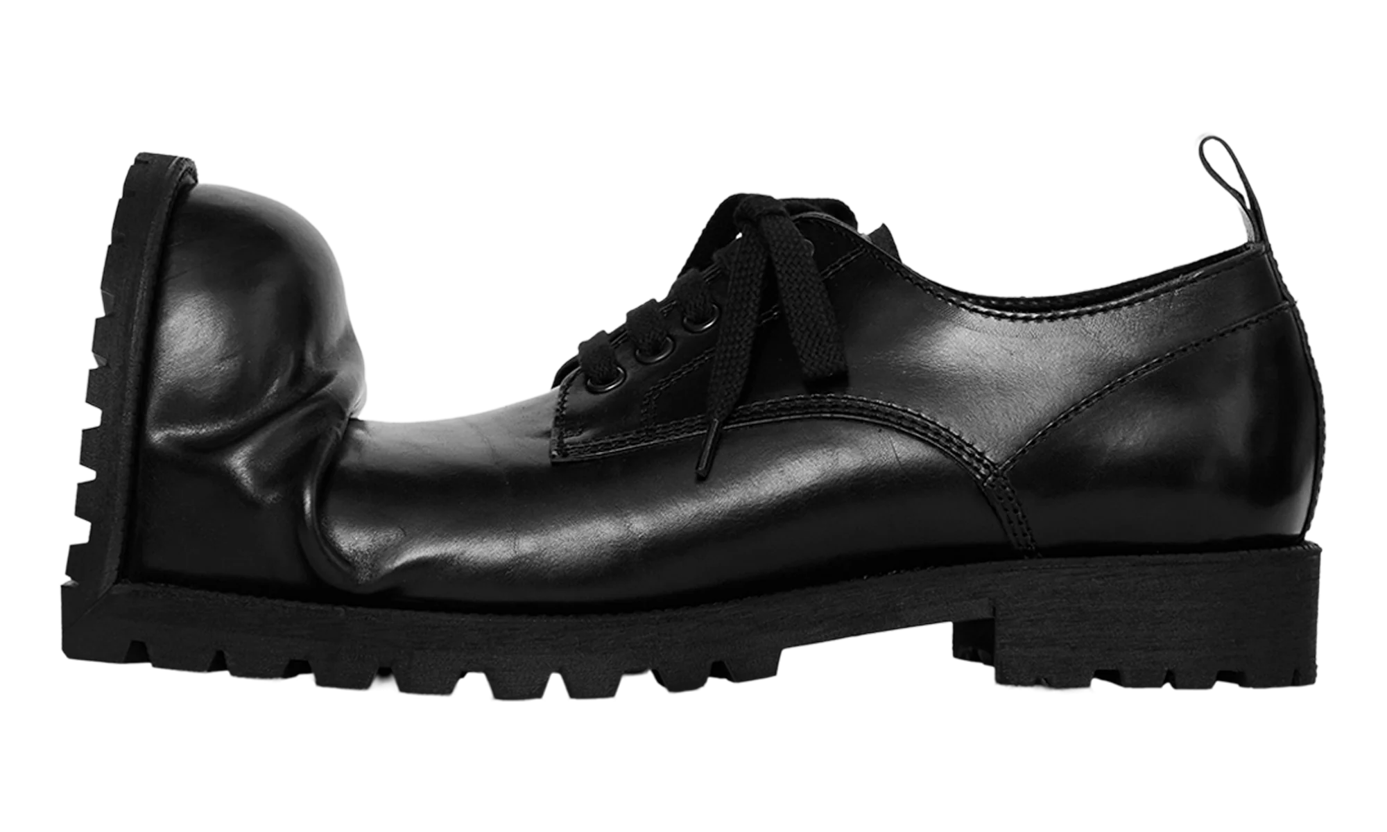 Kids Love Gaite Crushed-Toe Derby Shoes "Black" PPK102001