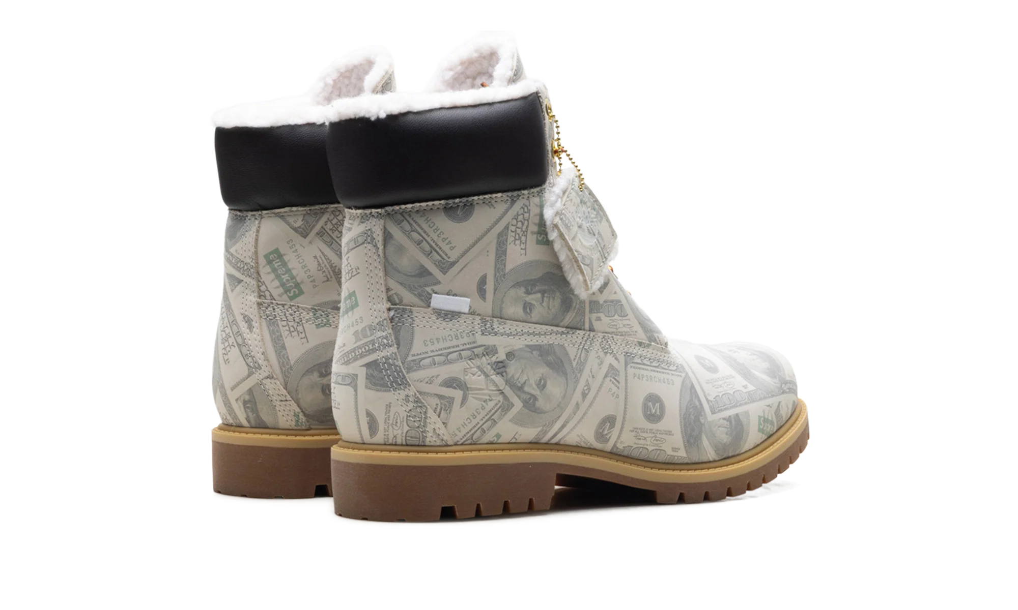 Timberland 6" Premium Waterproof Boot "Supreme x MM6 Maison Margiela $100 Bills" TB0A5NG5ALP