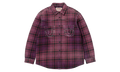 True Religion Quilted Lined Plaid Flannel Jacket "FW25 - Purple" SU27248