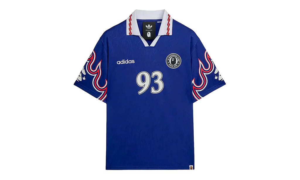 BAPE® x adidas SSL Flame Jersey "Blue" KF4914