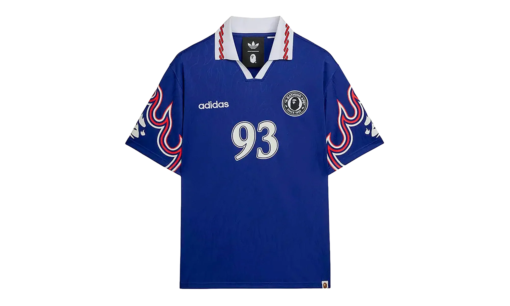 BAPE® x adidas SSL Flame Jersey "Blue" KF4914