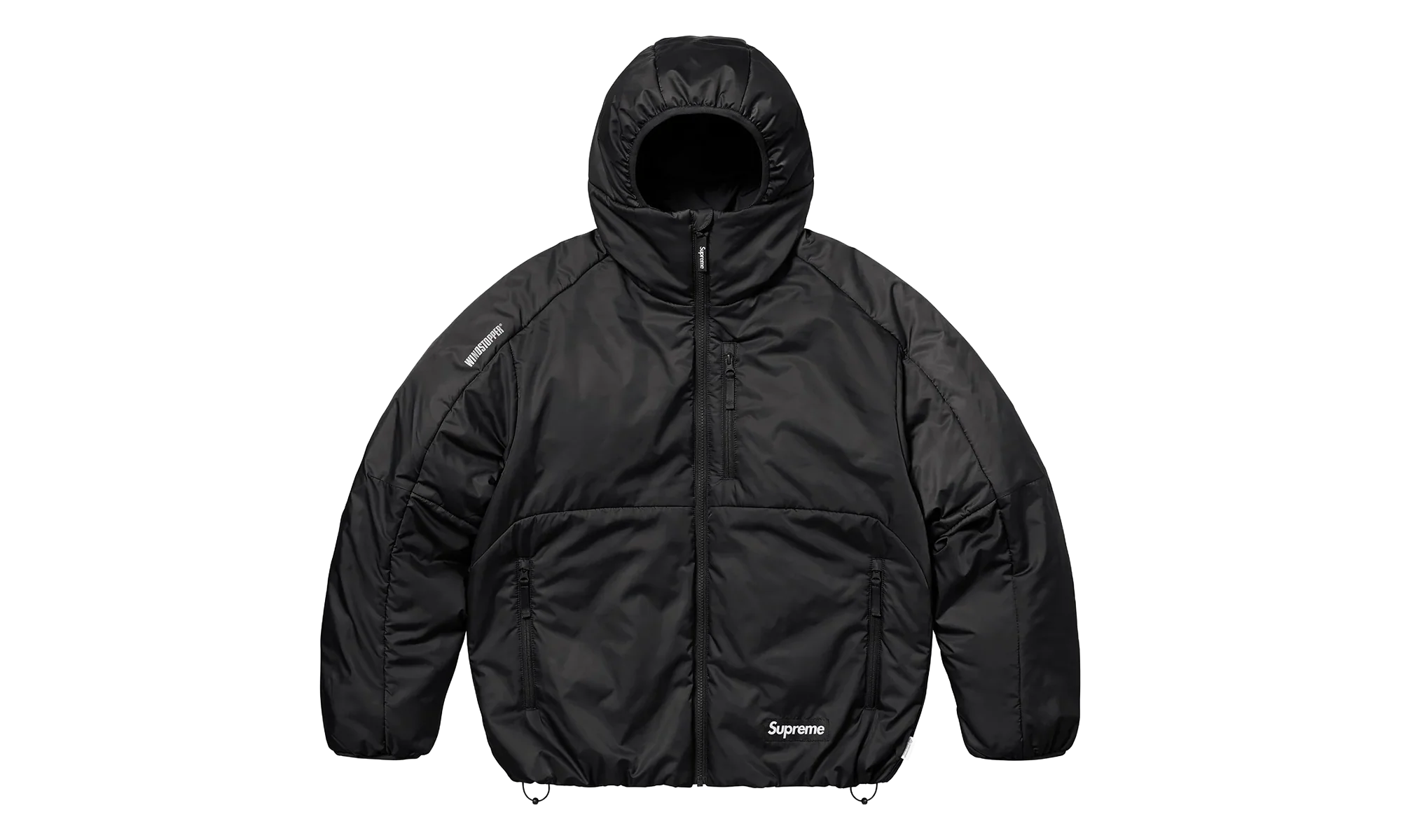WINDSTOPPER Insulated Hooded Jacket "Black" SU26939
