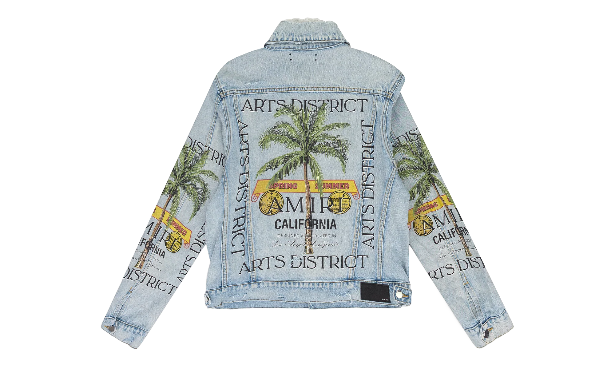 Rum Label Trucker Jacket "Light Indigo" SS22MDT002_LIGHT_INDIGO