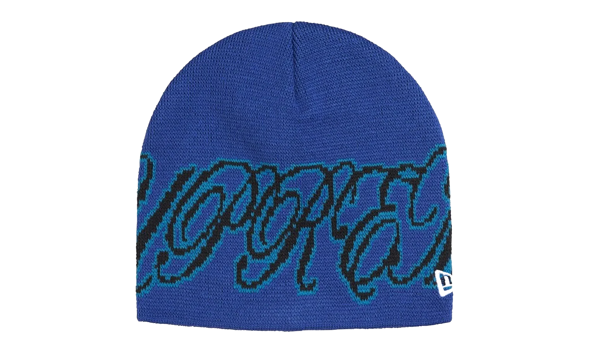 New Era Cursive Beanie "SS26 - Blue" SU27254