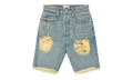 Distressed Denim Shorts "Indigo" RHD-MBTM-0221