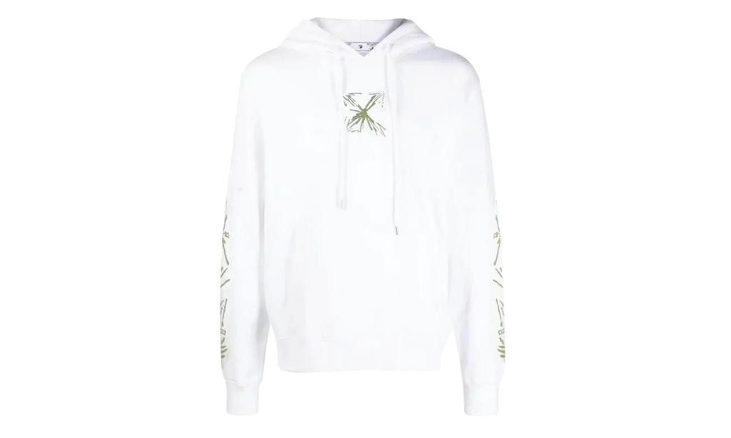 Splash Arrow Skate Hoodie "White" OMBB085S23FLE0020117