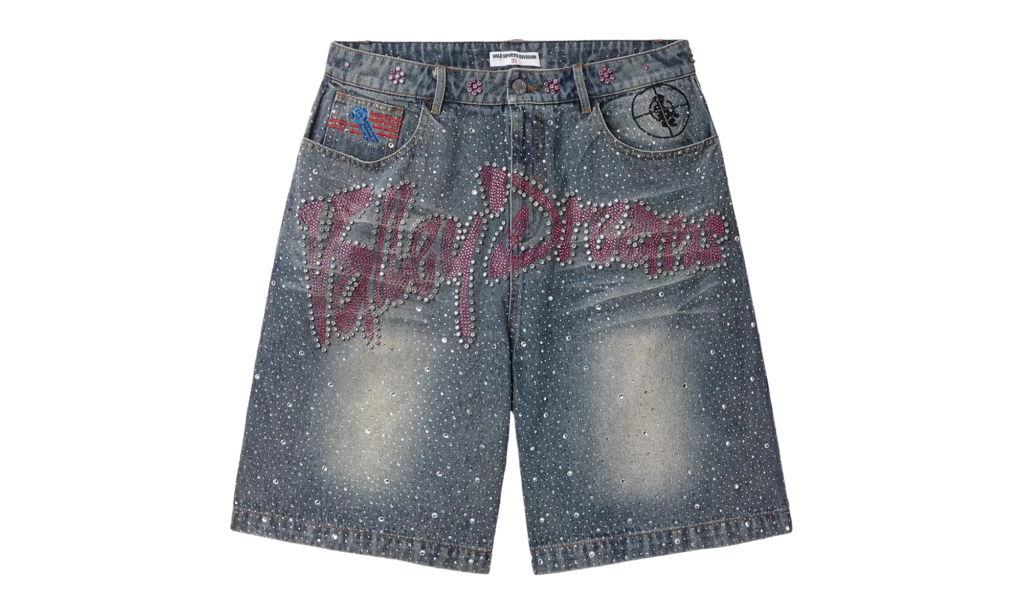 Iced Out Jorts "Mid Blue" VALE 05 012 BL