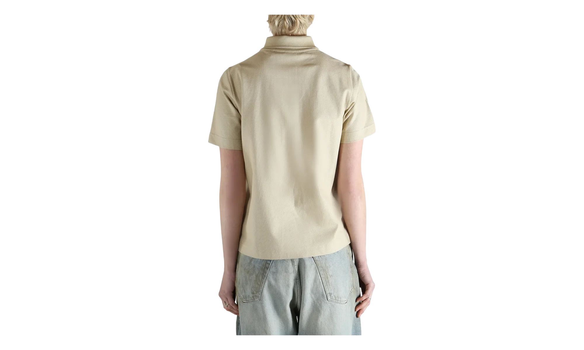 Equestrian Knight Cotton Polo Shirt WMNS "Limestone Beige" 8118496