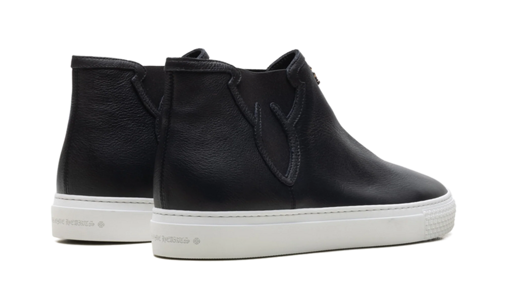 Leather High Top Trainers "Black" CHRM1173