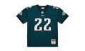NFL Duce Staley Dark Jersey "2002 Philadelphia Eagles - Green" JY8626 PEAGREN