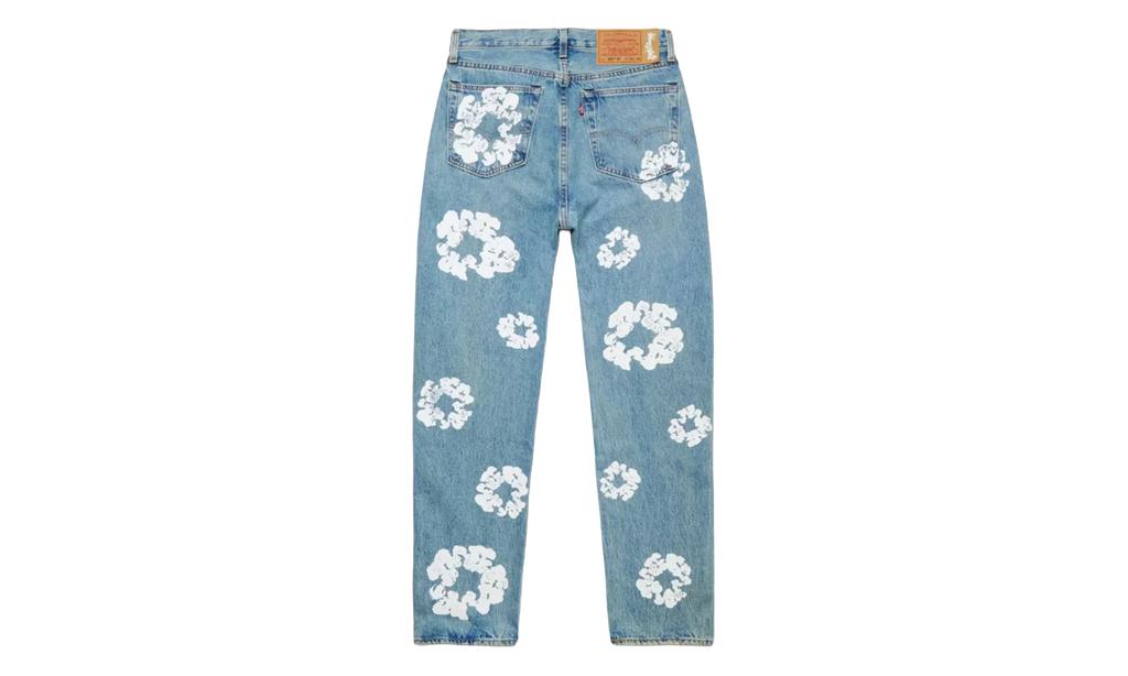 Denim Tears x Levi's Cotton Wreath Jeans "Light Wash" DT484