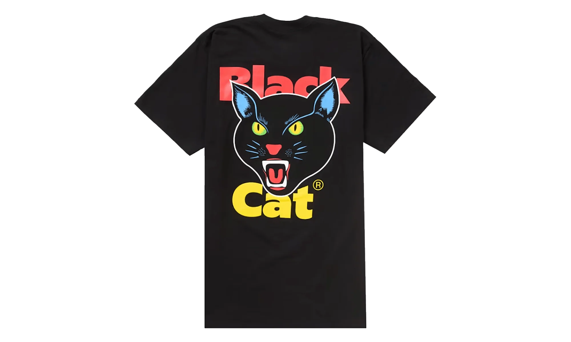 Black Cat Short Sleeve Tee Shirt "SS24 - Black" SU27253