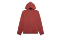 Heavy Fleece Full Zip Hoodie "Crimson" 192BT246246F