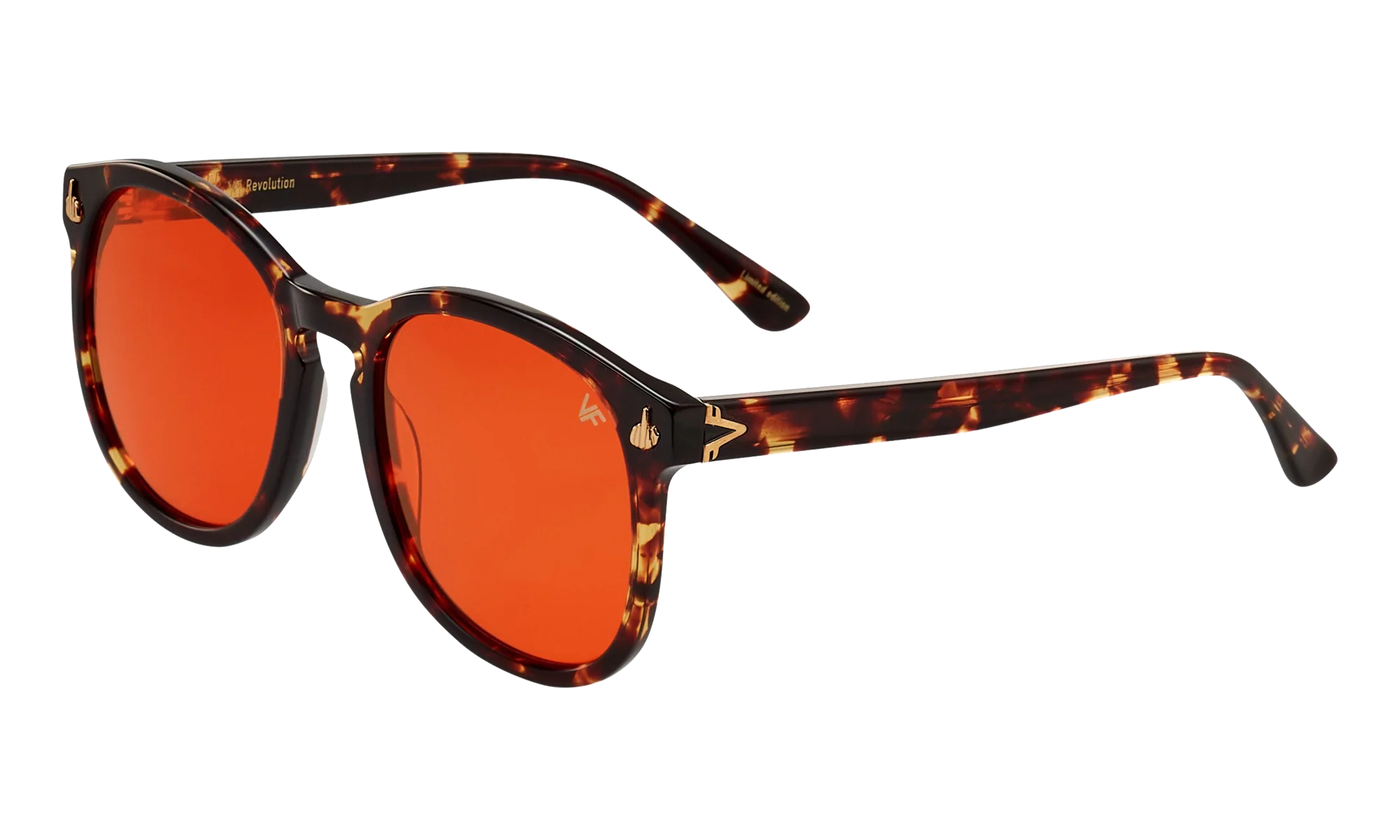Revolution Acetate "Brown Tortoise / Red" MPRE2 0008 45C4