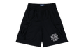 EE Basic Cargo Shorts "Black / White" EE203