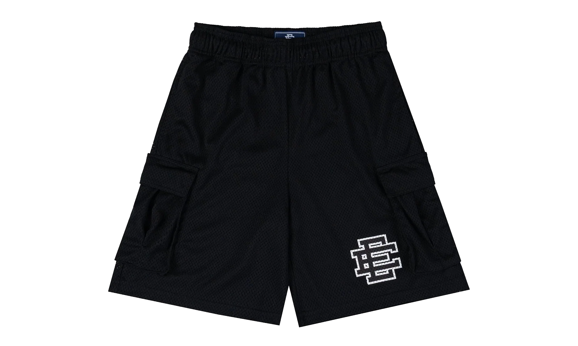 EE Basic Cargo Shorts "Black / White" EE203