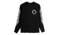 Horseshoe Floral Thermal "Black" CHRM0794
