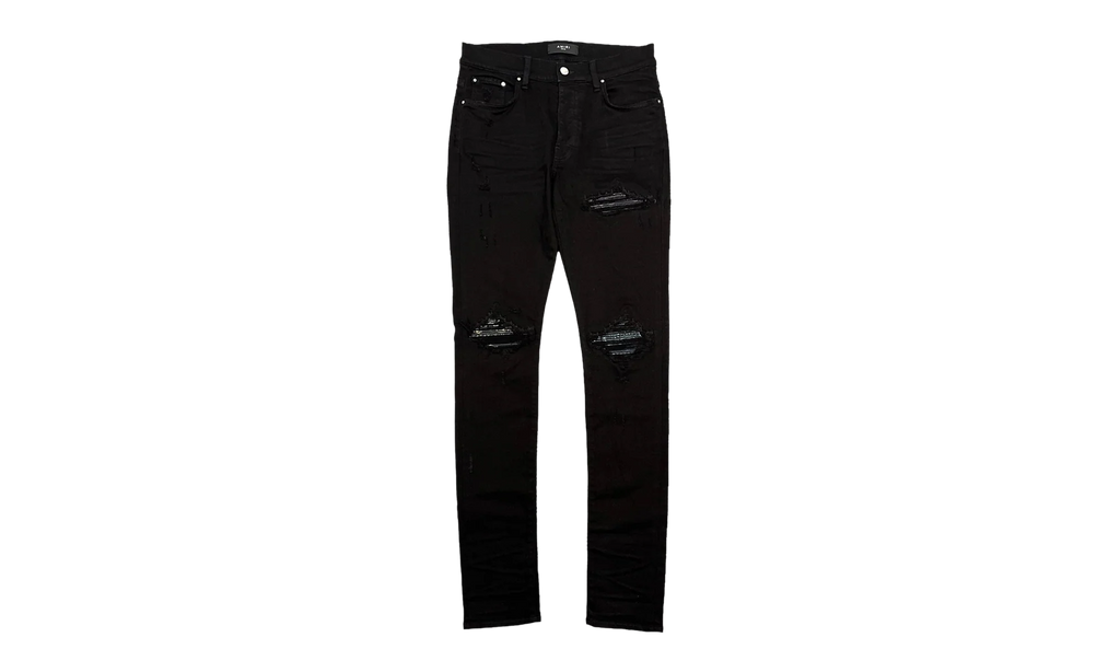MX1 Gradient Bandana Patch Jeans "Black" AMGBPJB