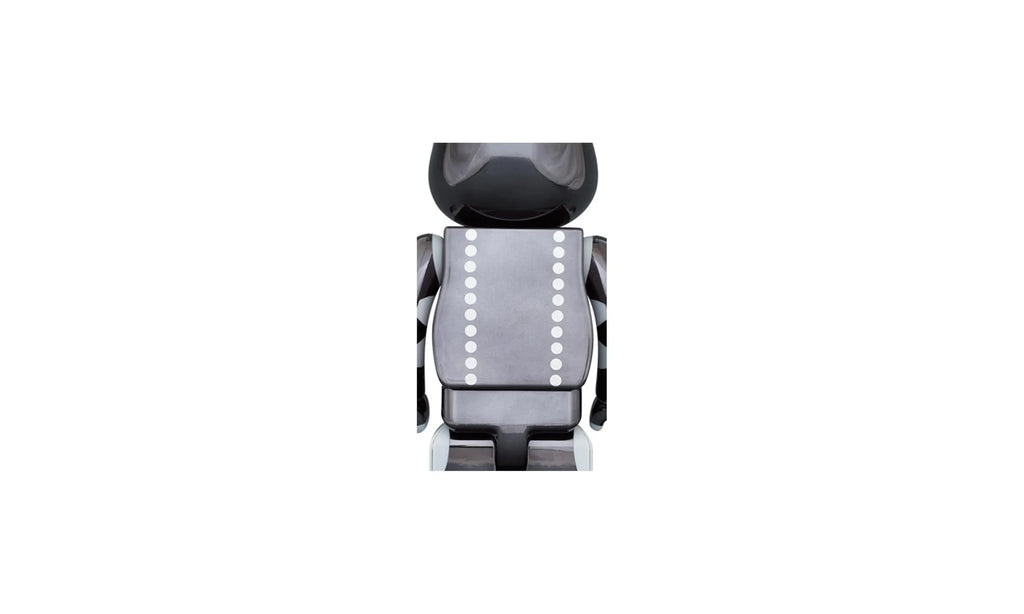Bearbrick x KISS Demon "Chrome Ver. - 1000%" MEDI3050