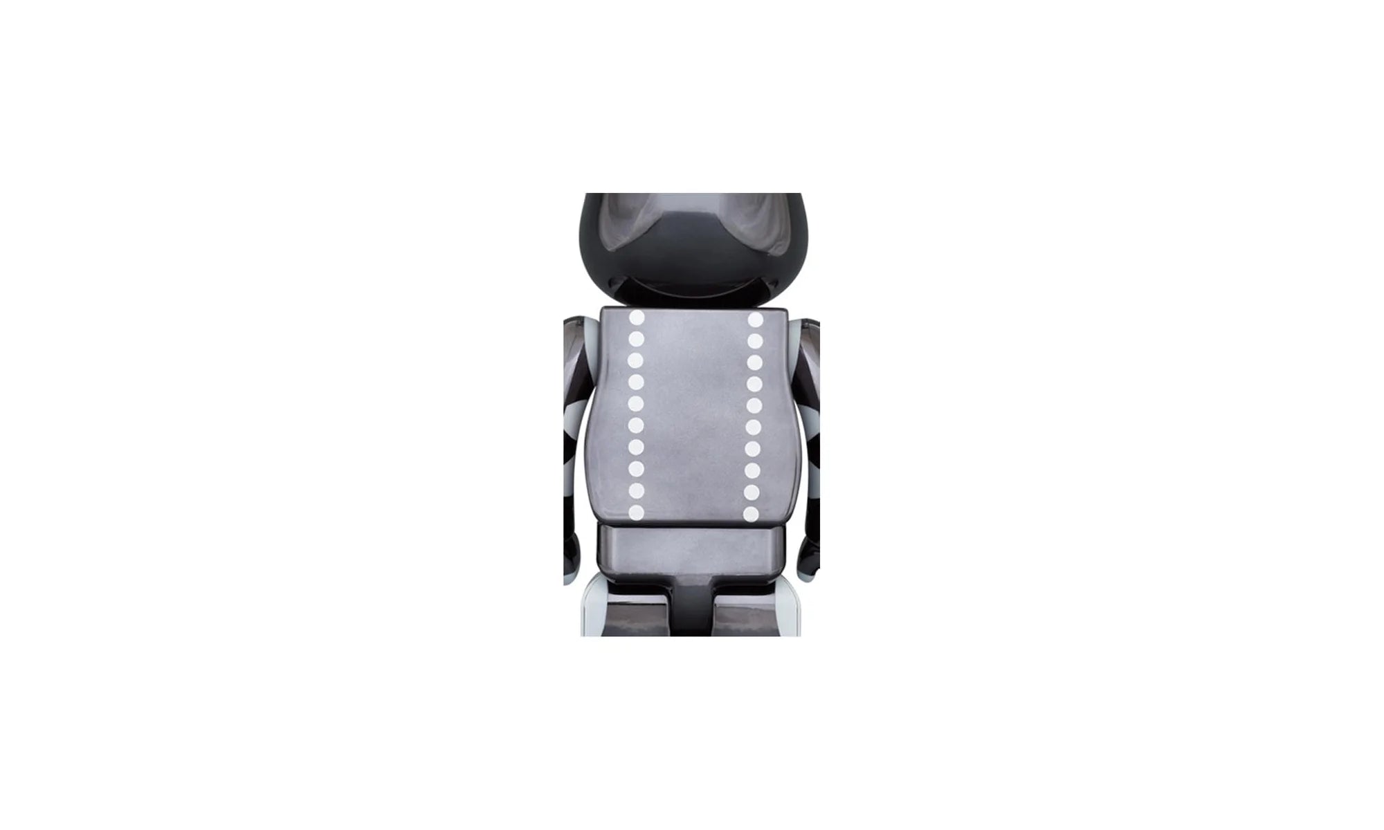 Bearbrick x KISS Demon "Chrome Ver. - 1000%" MEDI3050