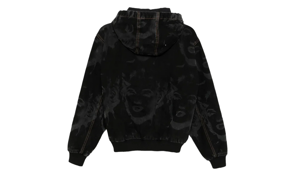 Marilyn Denim Workwear Jacket "Black" VAQ10J006