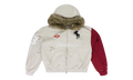 Buttivore Fur Lined Zip Hoodie "Oatmeal Melange" PI00006