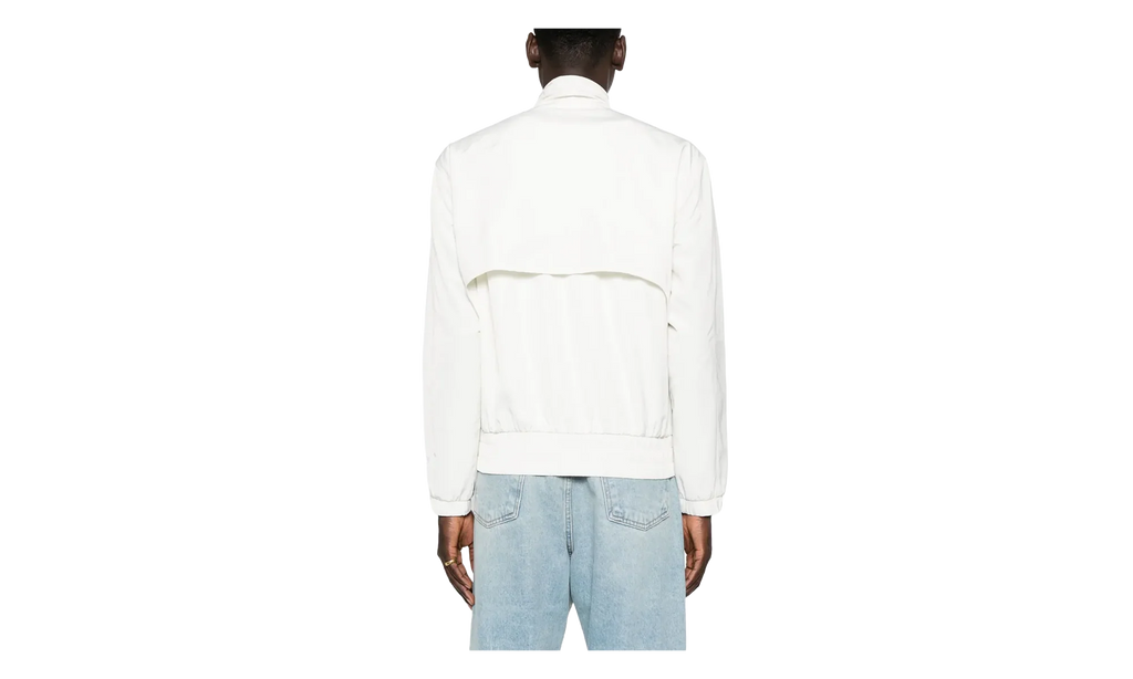 Side Panelled Track Windbreaker Jacket "White" MF23 JK 241 01 WHIT
