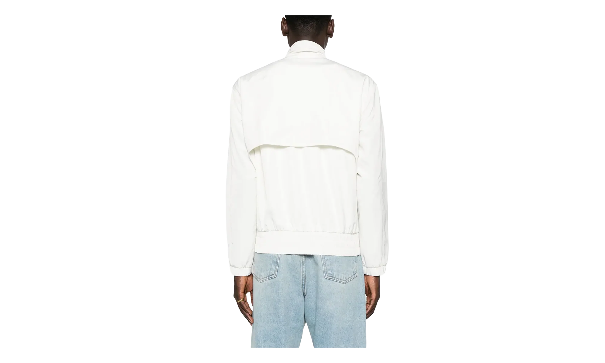 Side Panelled Track Windbreaker Jacket "White" MF23 JK 241 01 WHIT