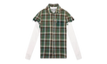 Bender Cut Off Flannel "Green Plaid" SAT002