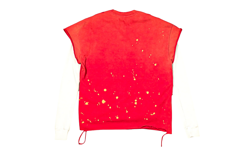 Luke Thermal Long Sleeve Tee Shirt "Red White" PS26TEE006 RED