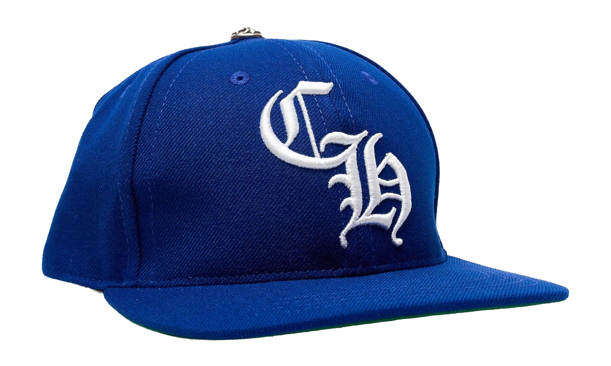 Embroidered CH Logo Baseball Hat "Blue / White / Green" CHRM1129